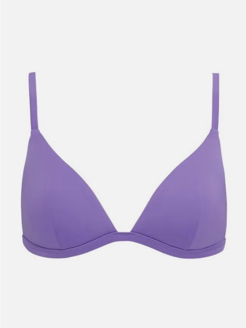 CUUP Ultraviolet Wireless Triangle Bikini Top XL D-E